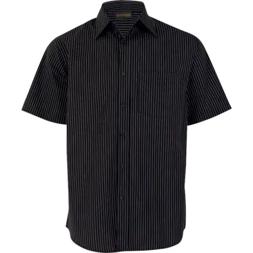 Mens Quest Lounge Short Sleeve BlackWhite